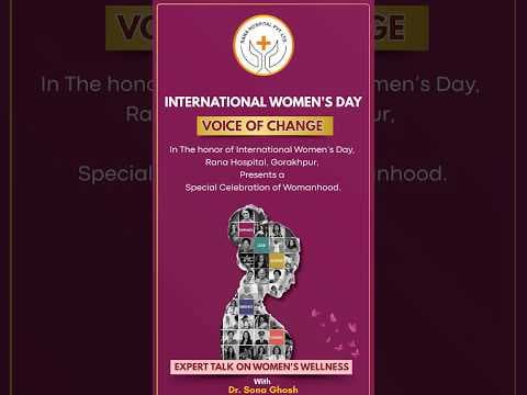 International Women’s Day celebrating at Rana Hospital Gorakhpur