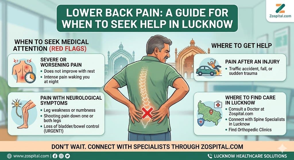 Lower Back Pain: A Guide for When to Seek Help in Lucknow