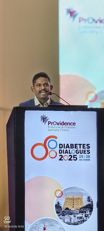 Dr.Ajeesh T Endocrinologist MBBS,MD,DNB,DM,DrNB - endocrinologist in Kottayam