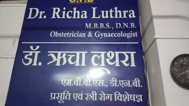 Dr. Richa Luthra