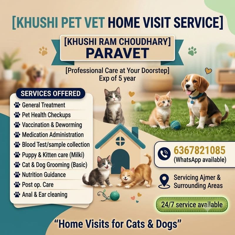 Khushi pet vet home visit service - Photo 2