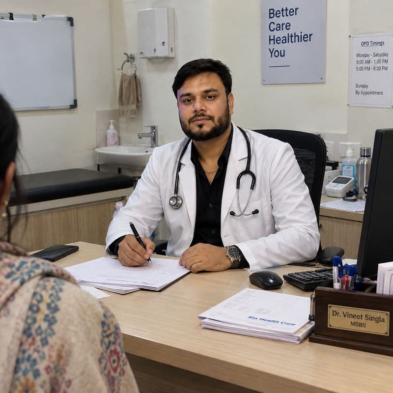 DR VINEET SINGLA - INTERNAL MEDICINE in Panipat