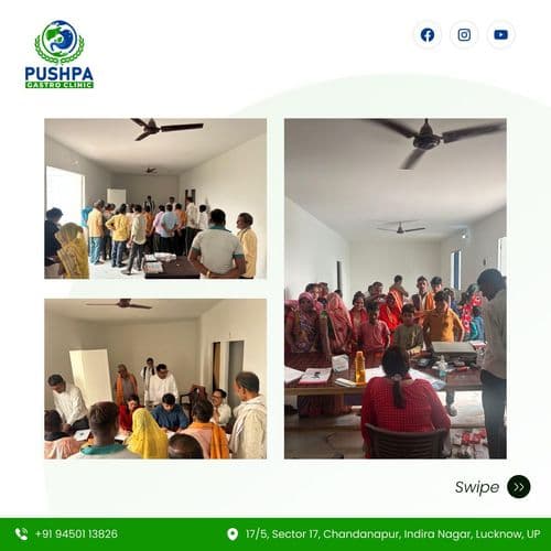 Pushpa Gastro Clinic Camp Glimpse Pushpa Gastro Clinic Camp Glimpse