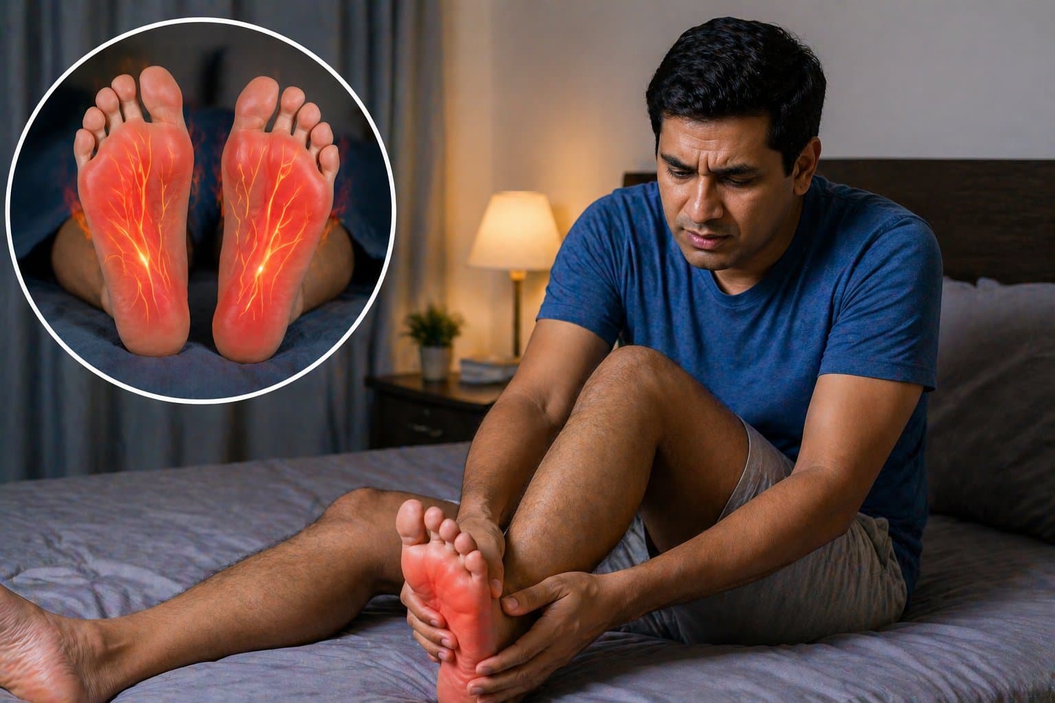 Why Feet Burn at Night: Causes, Symptoms and Relief Why Feet Burn at Night: Causes, Symptoms and Relief