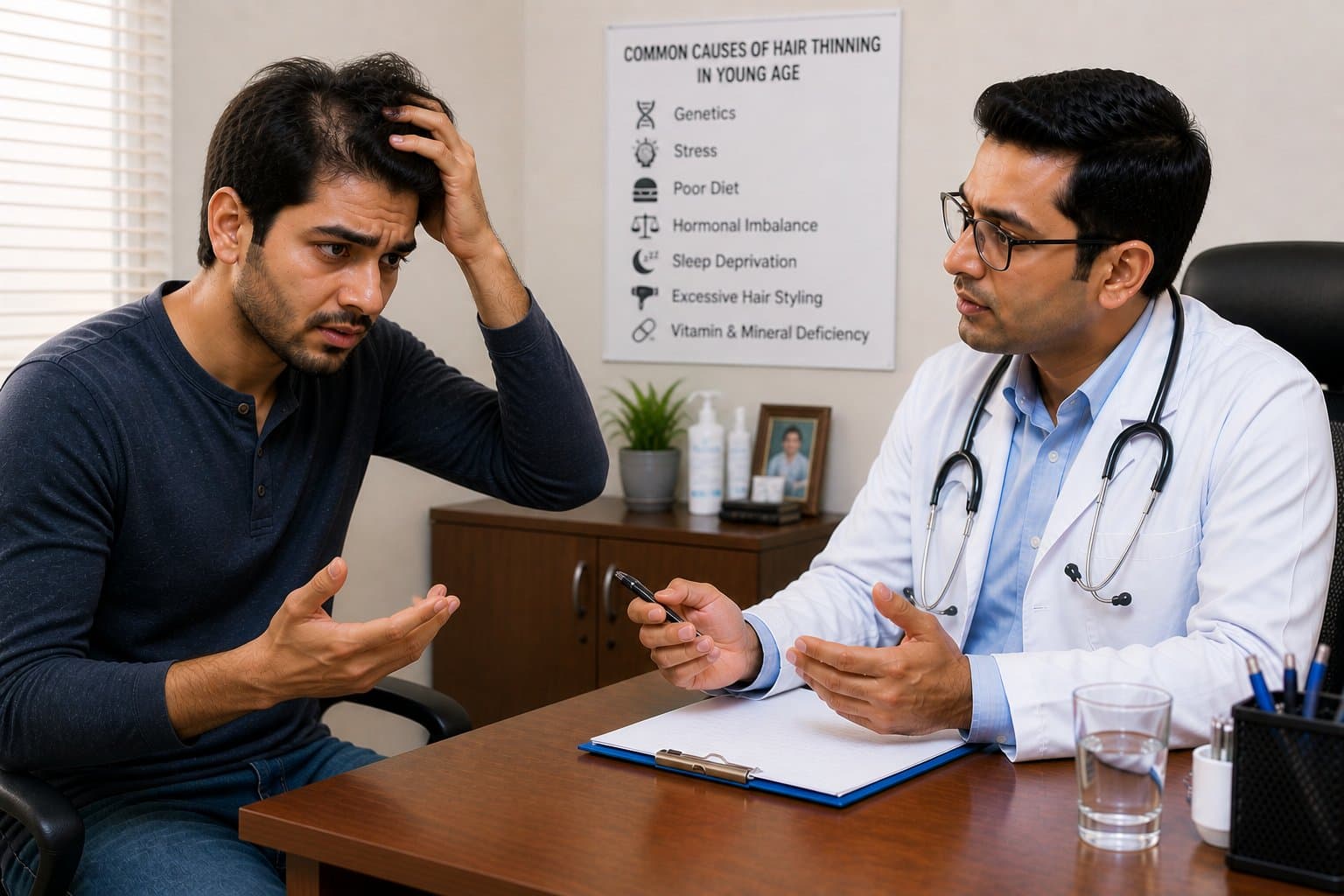 What Causes Hair Thinning at a Young Age? What Causes Hair Thinning at a Young Age?