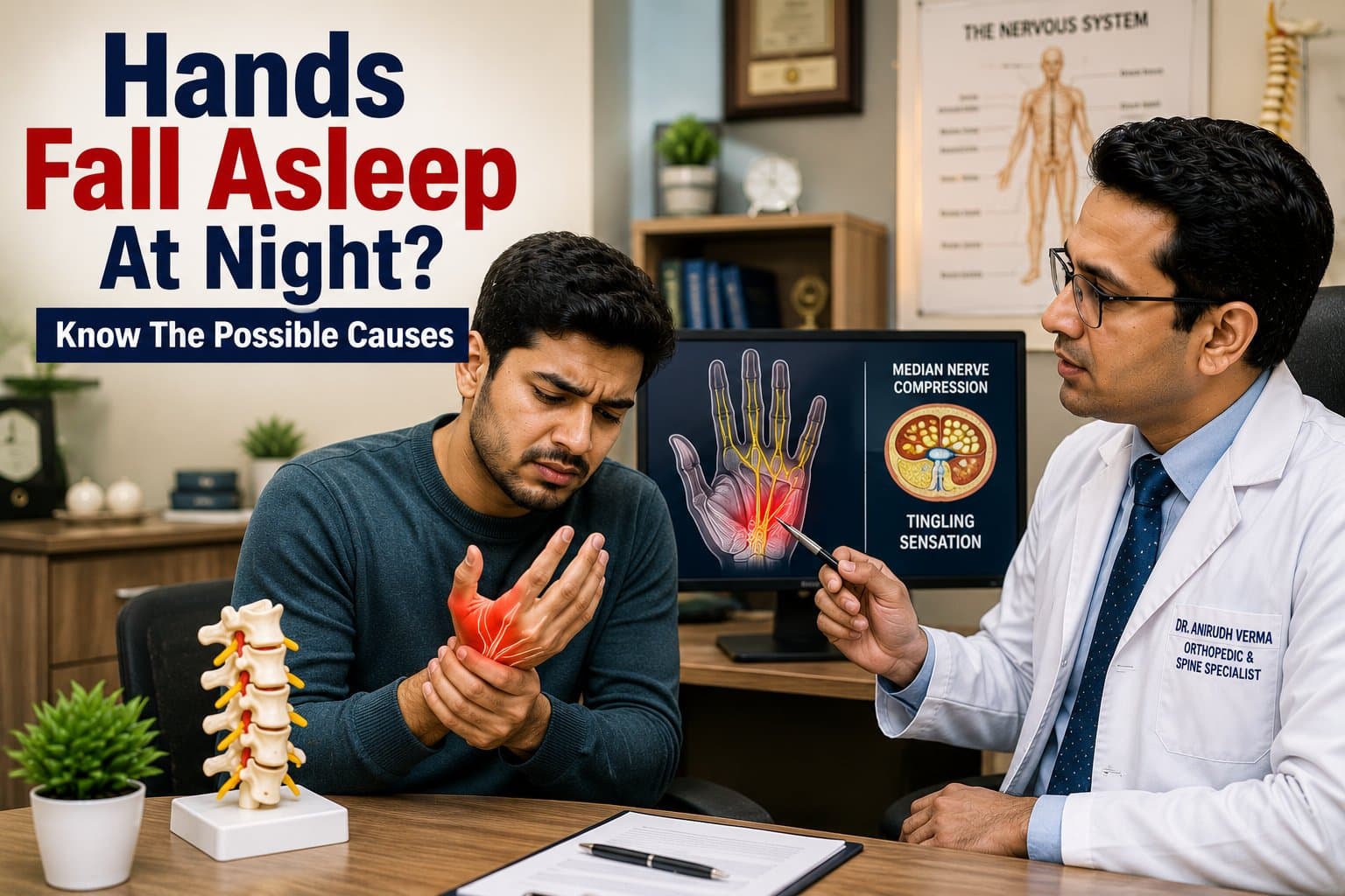 Why Do Your Hands Fall Asleep at Night? Common Causes and When to Seek Medical Help Why Do Your Hands Fall Asleep at Night? Common Causes and When to Seek Medical Help
