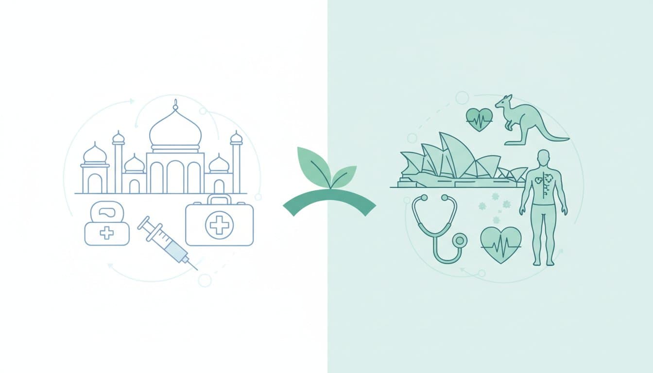 Healthcare Costs in India vs Australia: An NRI's Guide Healthcare Costs in India vs Australia: An NRI's Guide