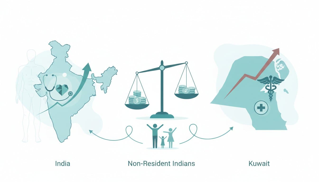 Healthcare Costs in India vs. Kuwait: An NRI's Guide Healthcare Costs in India vs. Kuwait: An NRI's Guide