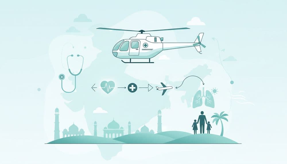Air Ambulance & Medical Evacuation in India: A Guide for NRIs Air Ambulance & Medical Evacuation in India: A Guide for NRIs
