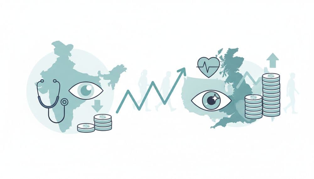 Cataract Surgery Cost in India vs. USA, UK, and Australia Cataract Surgery Cost in India vs. USA, UK, and Australia