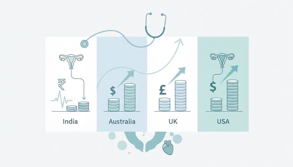 Hysterectomy Cost in India vs. the USA, UK, and Australia Hysterectomy Cost in India vs. the USA, UK, and Australia
