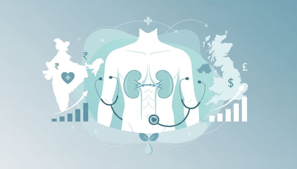 Kidney Transplant Cost in India vs. USA/UK: A Guide for NRIs Kidney Transplant Cost in India vs. USA/UK: A Guide for NRIs
