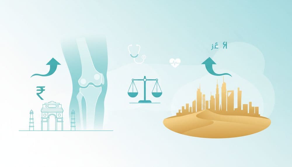 Knee Replacement Cost: India vs UAE & Saudi for NRIs Knee Replacement Cost: India vs UAE & Saudi for NRIs