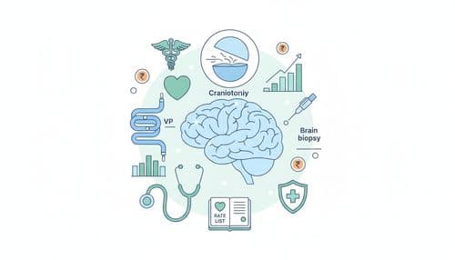 CGHS Brain Surgery Rate List: Craniotomy, VP Shunt and Brain Biopsy