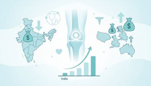 Knee Replacement Cost in India vs. USA, UK & Australia