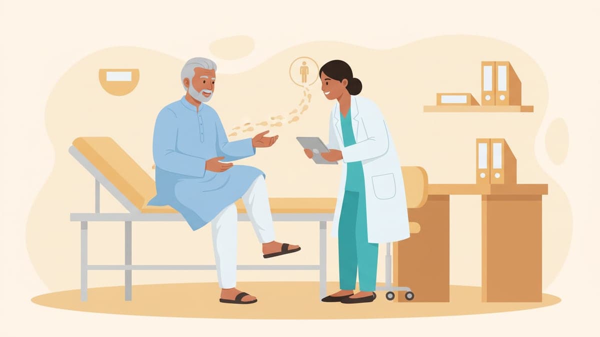 Illustration for Knee Replacement Cost in Coimbatore: CGHS, Govt & Private Illustration for Knee Replacement Cost in Coimbatore: CGHS, Govt & Private
