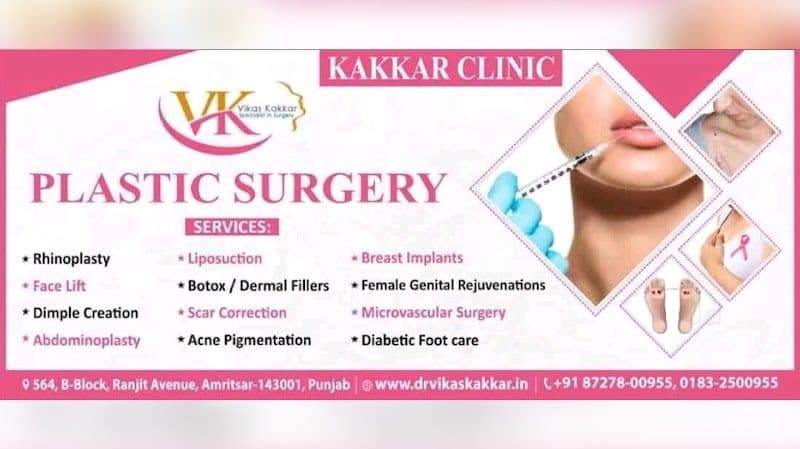 KAKKAR CLINIC - Plastic Surgeon & Diabetic Foot Specialist KAKKAR CLINIC - Plastic Surgeon & Diabetic Foot Specialist