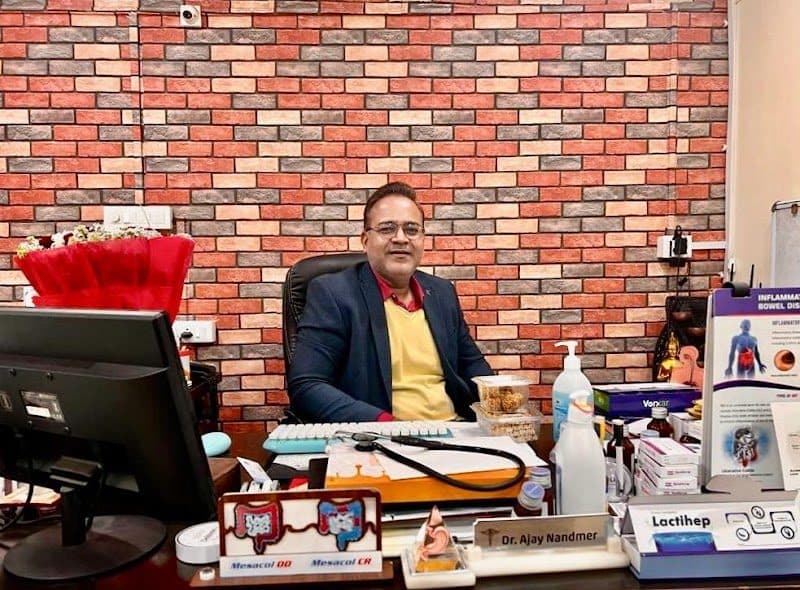Dr. Ajay kumar Nandmer Dr. Ajay kumar Nandmer - Gastrologist / Gastroenterologist in Bhopal