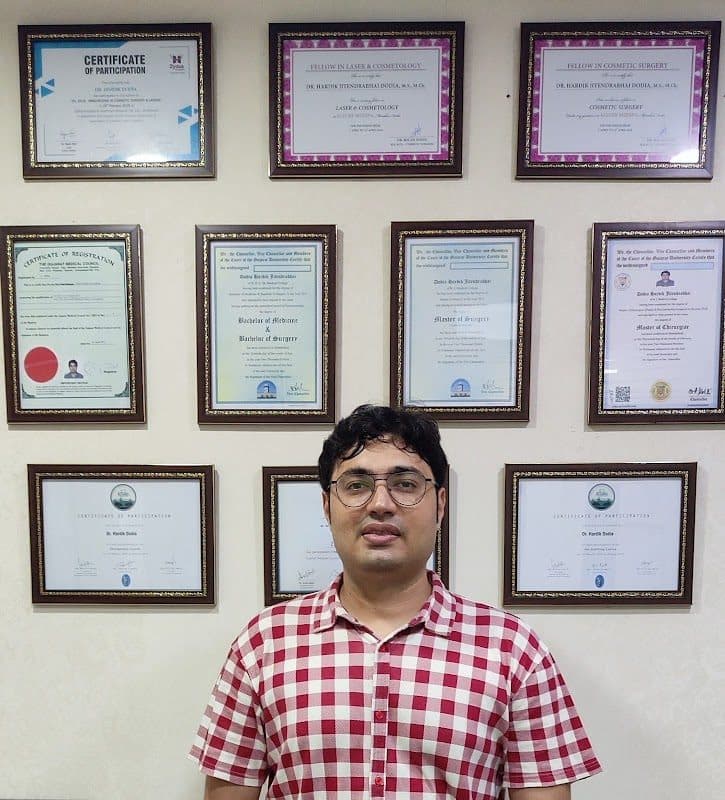 Dr. Hardik Dodia Dr. Hardik Dodia - Plastic surgery in Ahmedabad
