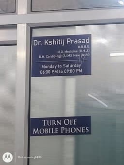 Dr Kshitij Prasad DM Cardiologist Dr Kshitij Prasad DM Cardiologist