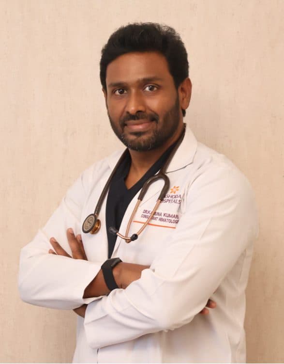 Dr. Madhav Danthala Dr. Madhav Danthala - Oncologist in Hyderabad