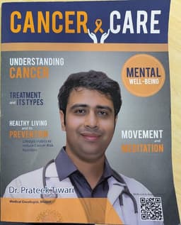 Medical Oncologist- Dr Prateek Tiwari Medical Oncologist- Dr Prateek Tiwari