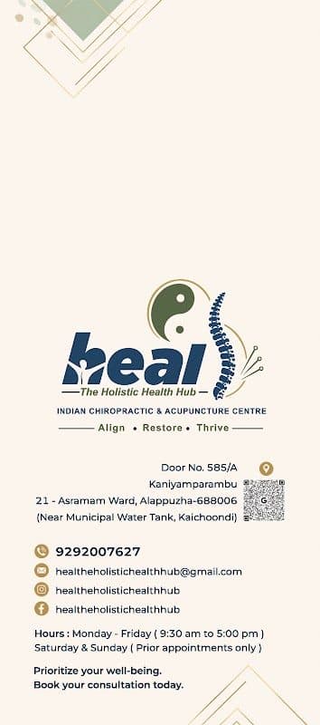 Heal The Holistic Health Hub Heal The Holistic Health Hub - Alternative Medicine in Alappuzha
