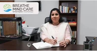 Priya Varghese, Clinical Psychologist Priya Varghese, Clinical Psychologist