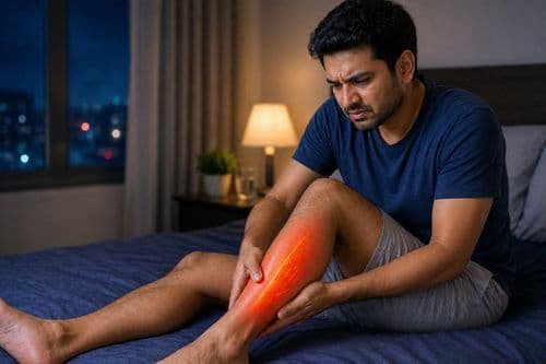Warm Sensation in Legs at Night: Causes and Relief