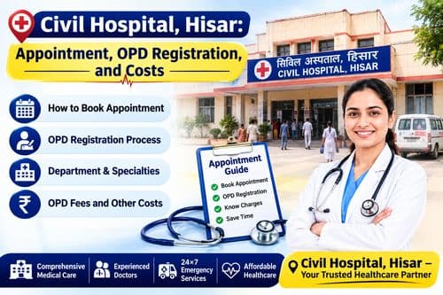 Civil Hospital, Hisar: Appointment, OPD Registration, and Costs
