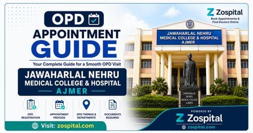 OPD appointment guide for Jawaharlal Nehru Medical College and Hospital, Ajmer