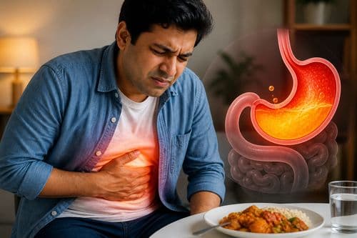 Why Does My Stomach Burn After Eating? Causes & Relief